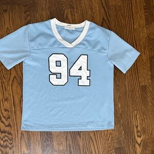 Full Tilt Sky Blue Kids Jersey with White Accents